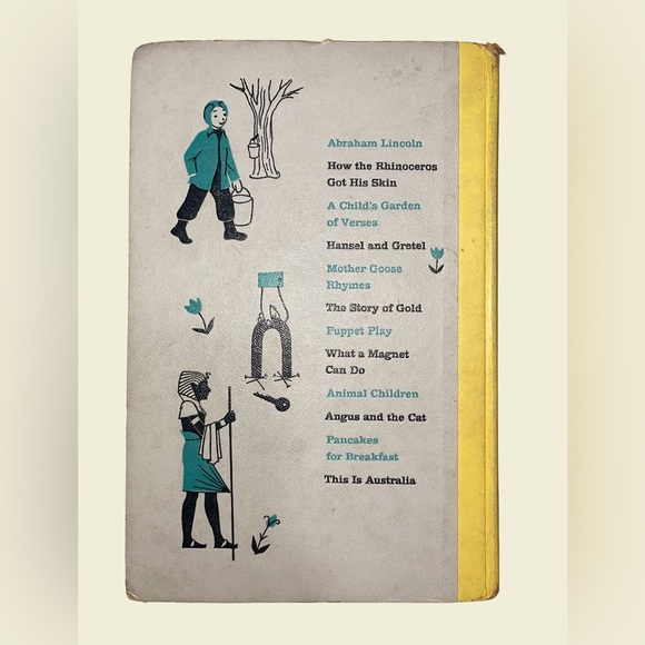 Vintage 1957 Best in Children's Books 12 Classics Nelson Doubleday Mother Goose - Picture 2 of 9